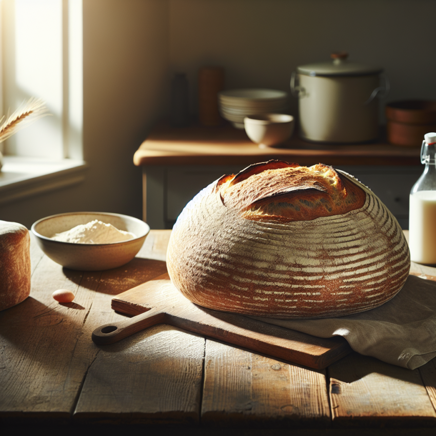 Sådan laver du den perfekte surdejsbolle derhjemme